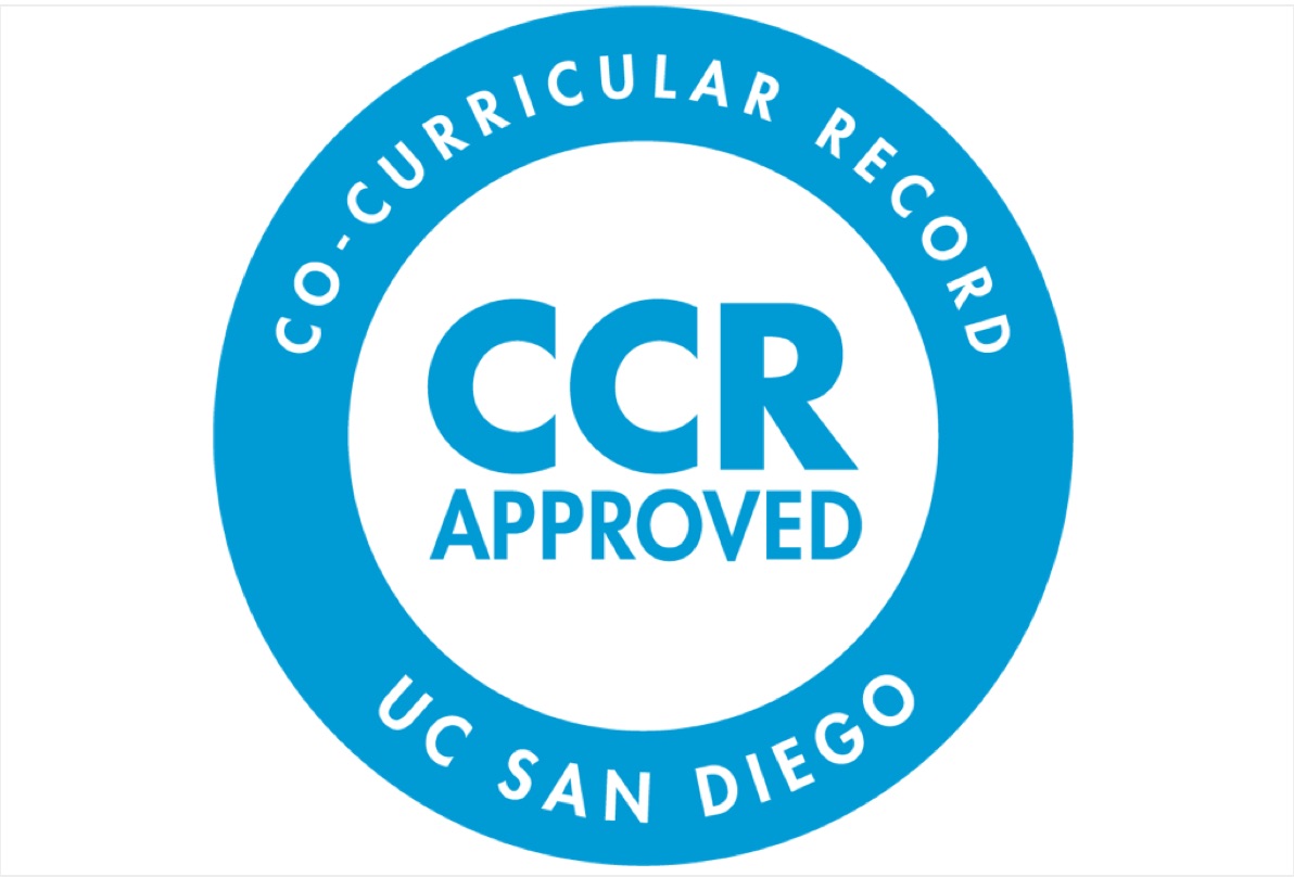 CCR logo: blue circle with letters CCR inside