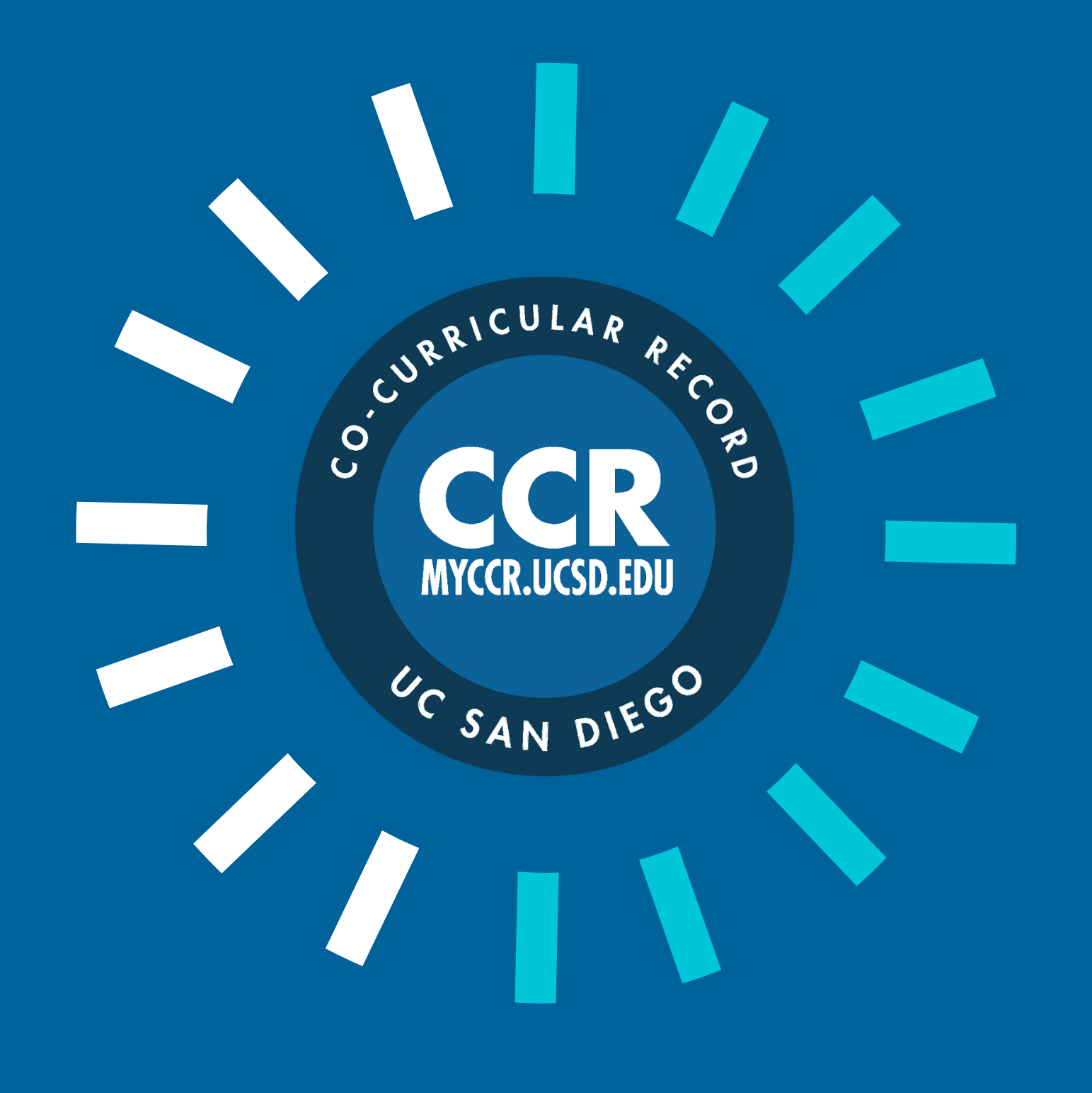 CCR logo: blue circle with letters CCR inside